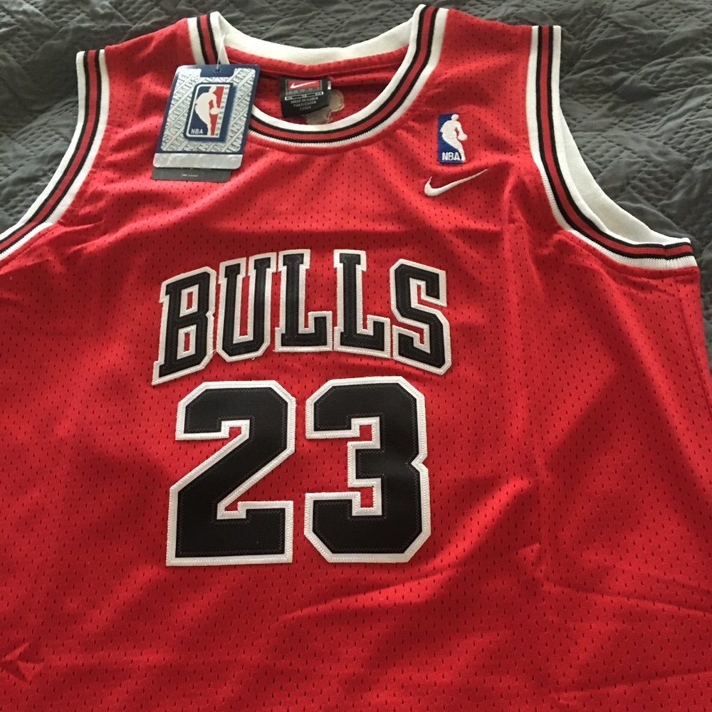 Nike Red Chicago Bulls #23 Jersey